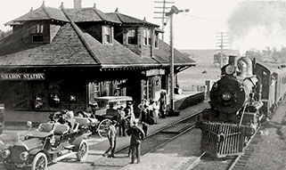 Sharon Station 1909